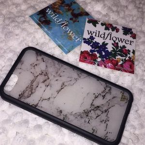 Wildflower Marble iPhone 6 Case + Stickers